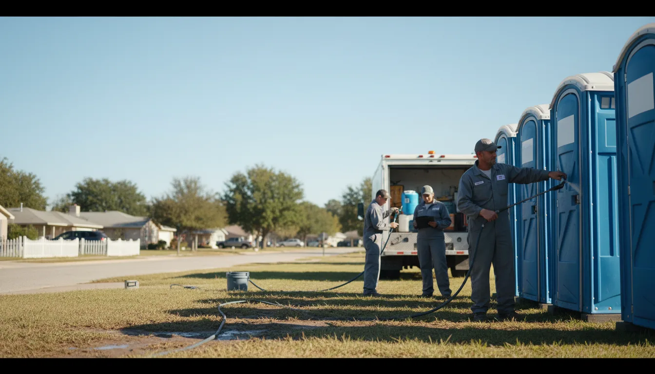 Long-Term Portable Toilet Rental in Elgin, OH near me